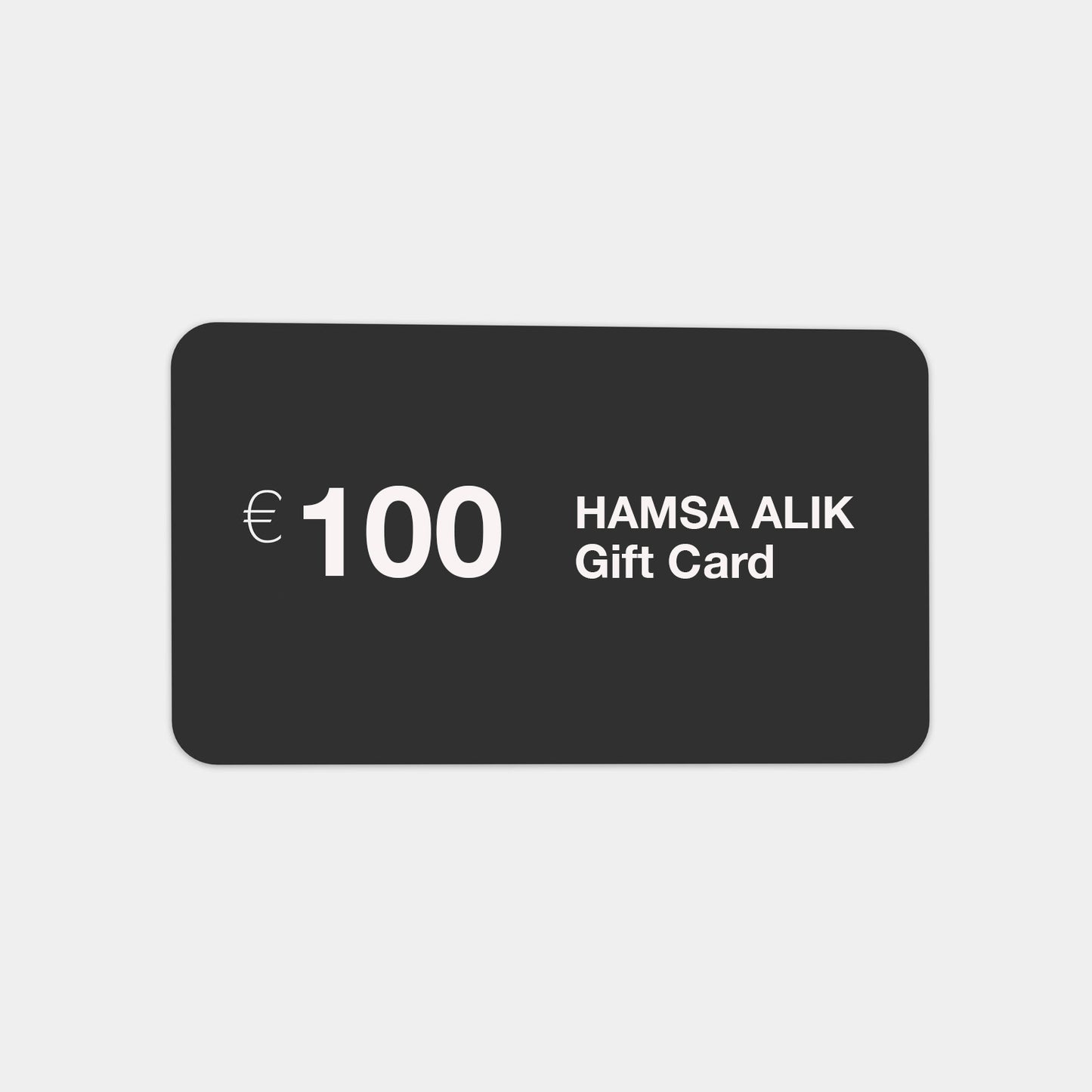 HAMSA ALIK GIFT CARD
