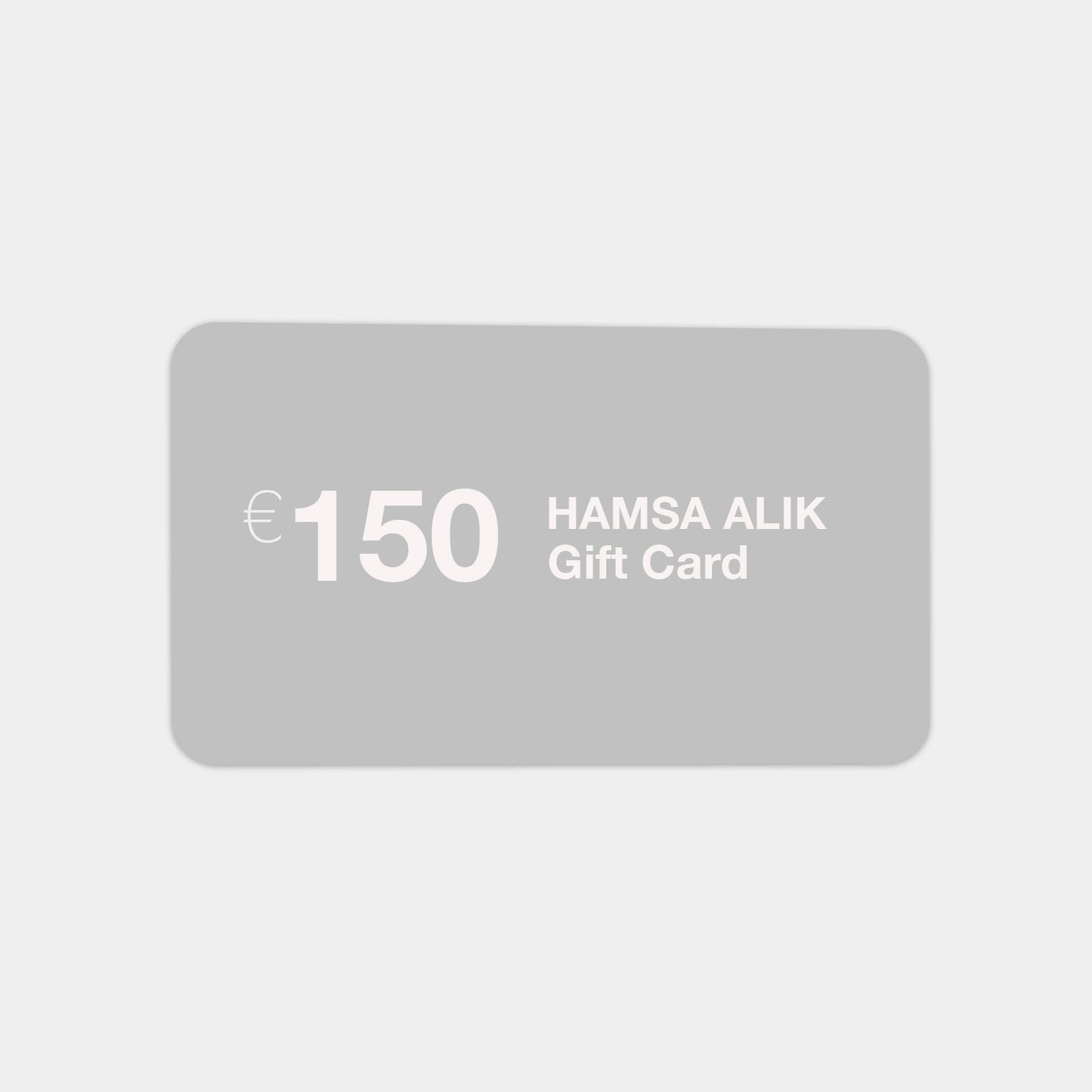 HAMSA ALIK GIFT CARD